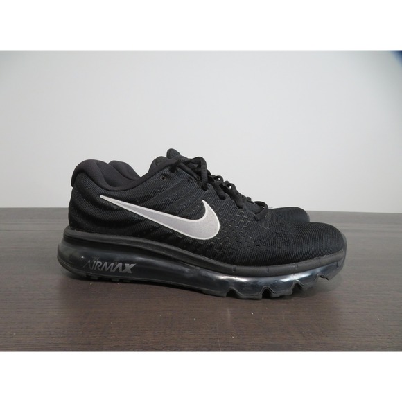 Nike Shoes - Nike Air Max 2017 Shoes Womens 9.5 Black Running Sneakers 849560-001 Road Gym